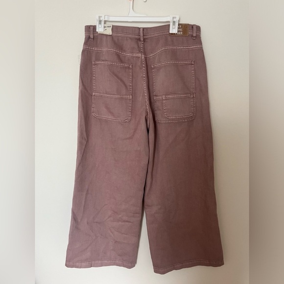 Free People We The Free Piper Mid-Rise Crop Wide-Leg Jeans - Picture 6 of 12